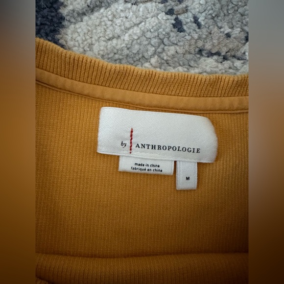 By Anthropologie Woven Ruffle Top - Picture 5 of 7